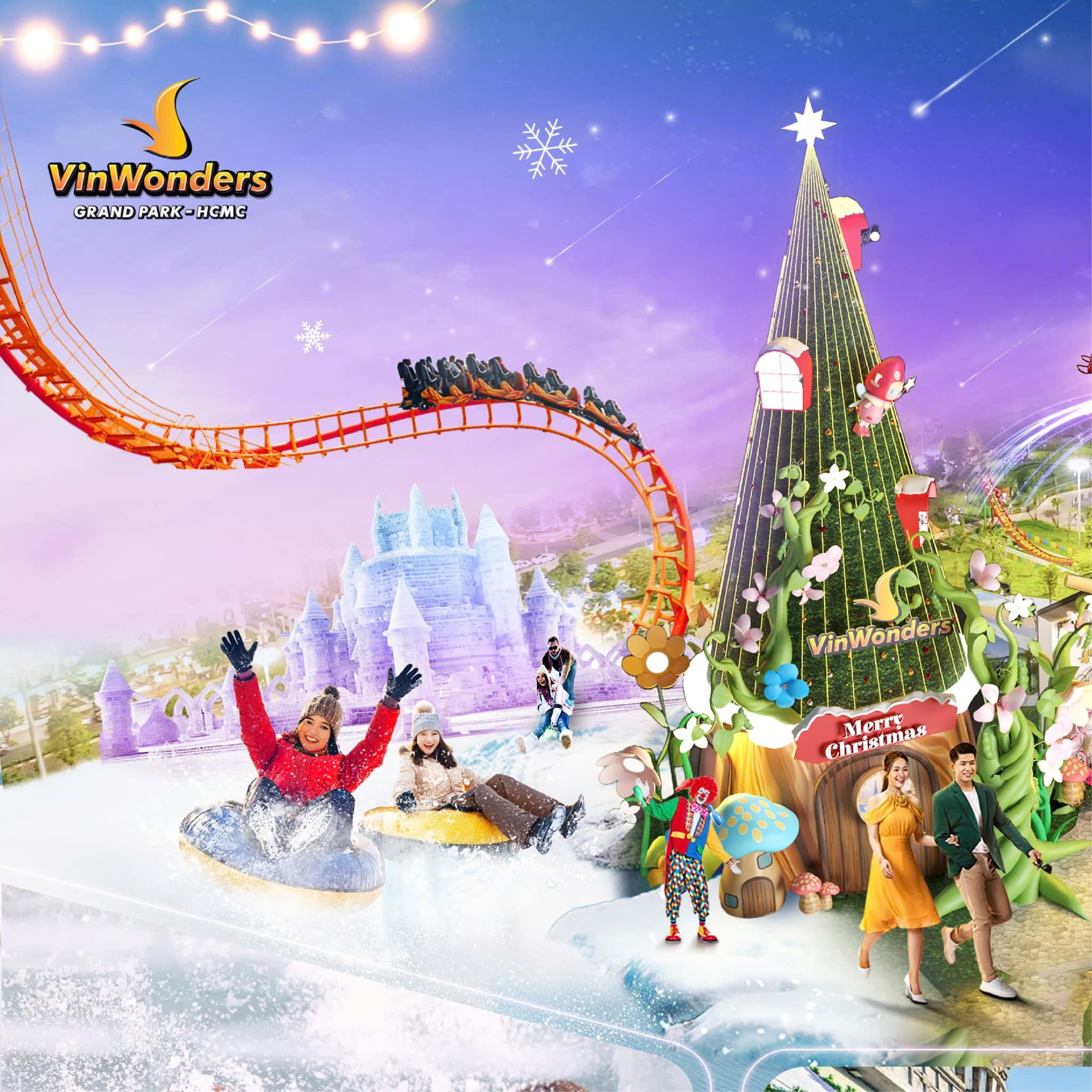 Ngôi nhà tuyết tại VinWonders Grand Park Quận 9