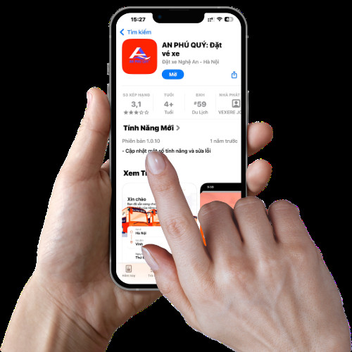 QR code tải ứng dụng đặt vé xe khách An Phú Quý