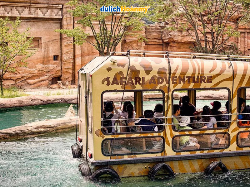 Zootopia tại Everland Hàn Quốc, nơi quy tụ các loài động vật hoang dã