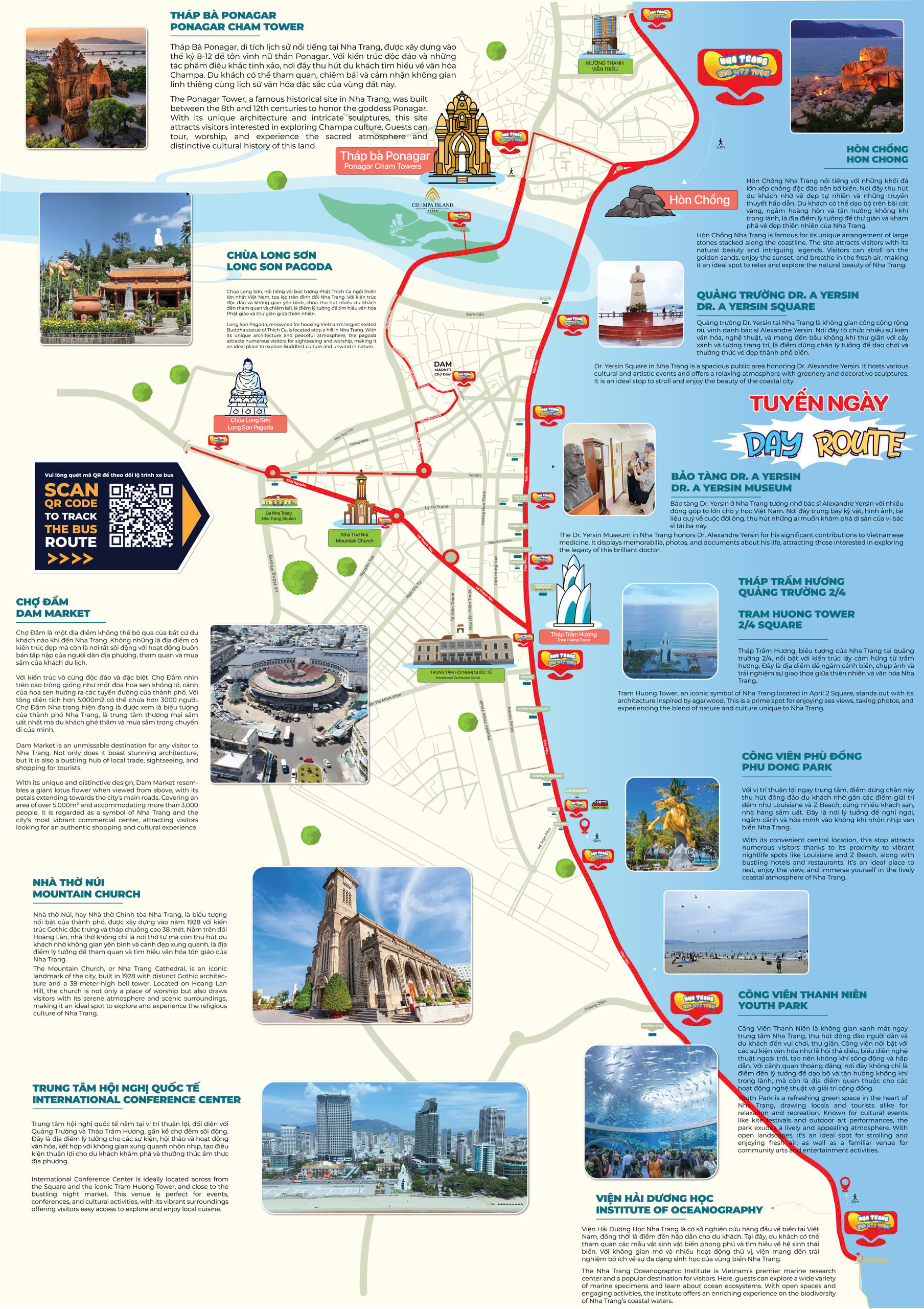Du lịch rẻ Nha Trang: Khám phá thành phố biển cùng Nha Trang Bus City Tour 5 ban do bus 1