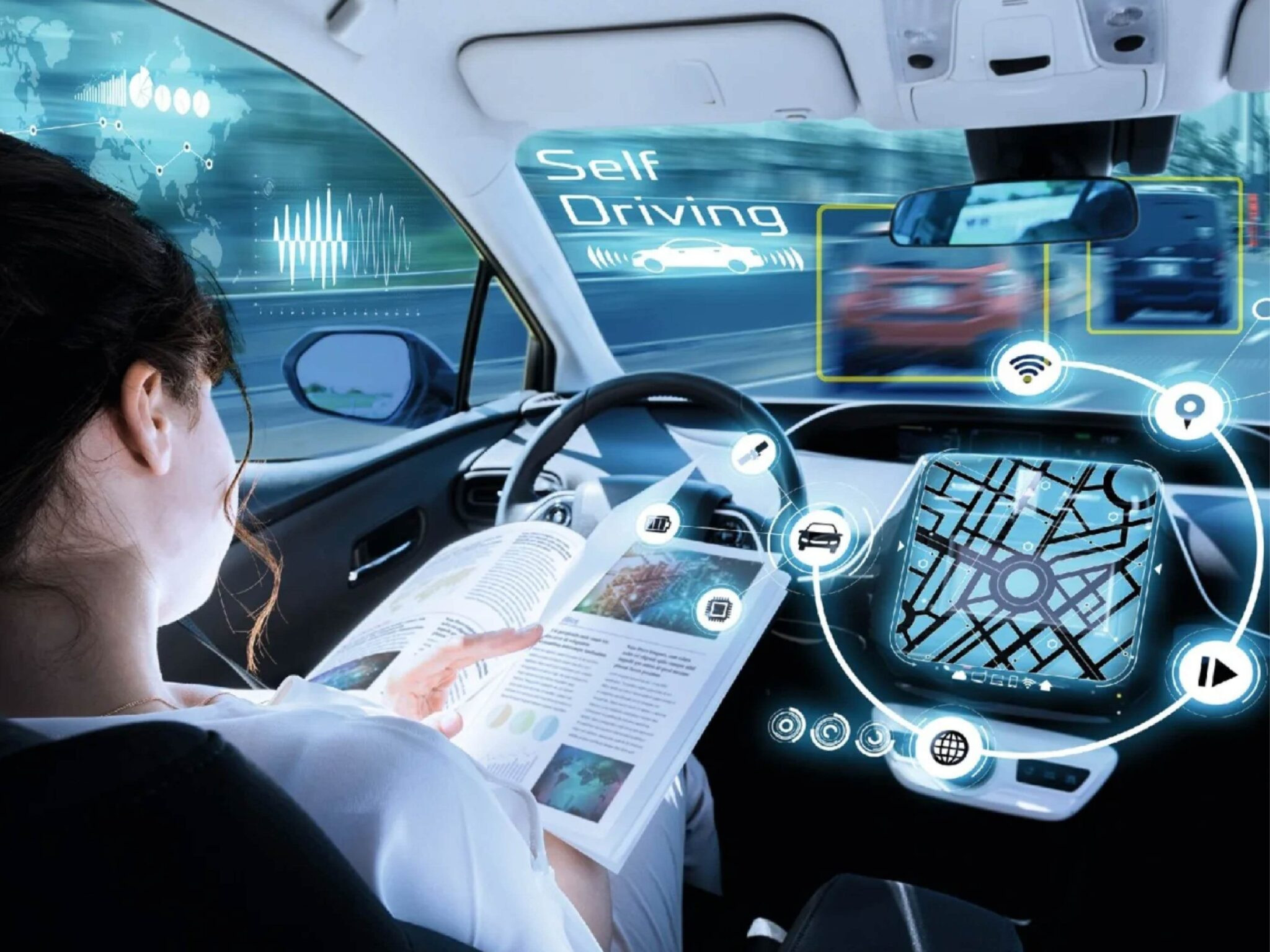 Xe tự lái là một ứng dụng tiêu biểu của công nghệ Deep Learning