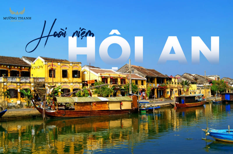 Toàn cảnh Phố cổ Hội An với những ngôi nhà mái ngói rêu phong và dòng sông Hoài thơ mộng