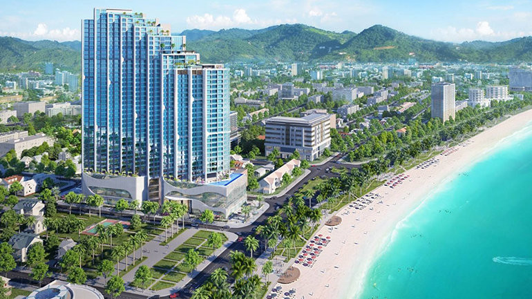 IHG Khai Trương Voco Scenia Bay Nha Trang: Điểm Nhấn Mới Cho Du Lịch Biển Việt 1 Tầm nhìn toàn cảnh khách sạn voco Scenia Bay Nha Trang