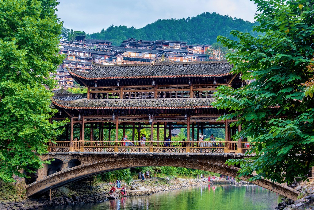 Khung cảnh yên bình tại Quý Châu