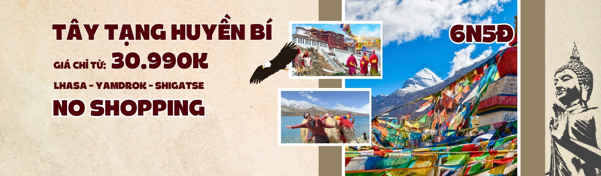 Khám phá cảnh quan và văn hóa độc đáo tại Tây Tạng