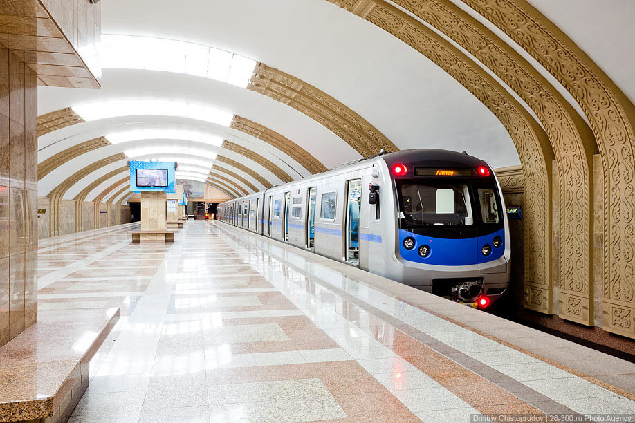 Hệ thống tàu điện ngầm hiện đại tại thành phố Almaty