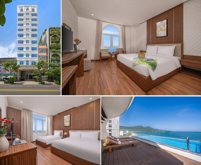Top 22 Khách Sạn 1 Sao Đà Nẵng Giá Rẻ, Tiện Nghi và Vị Trí Đắc Địa 2 De Lamour Hotel là khách sạn 4 sao view biển Mỹ Khê với nhiều ưu đãi hấp dẫn