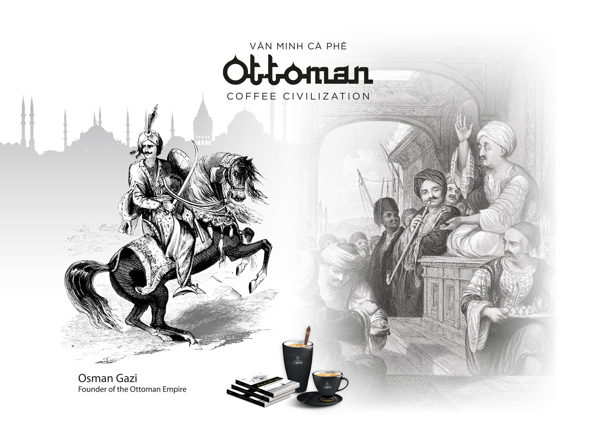 Bộ sưu tập hiện vật cà phê của nền văn minh Ottoman