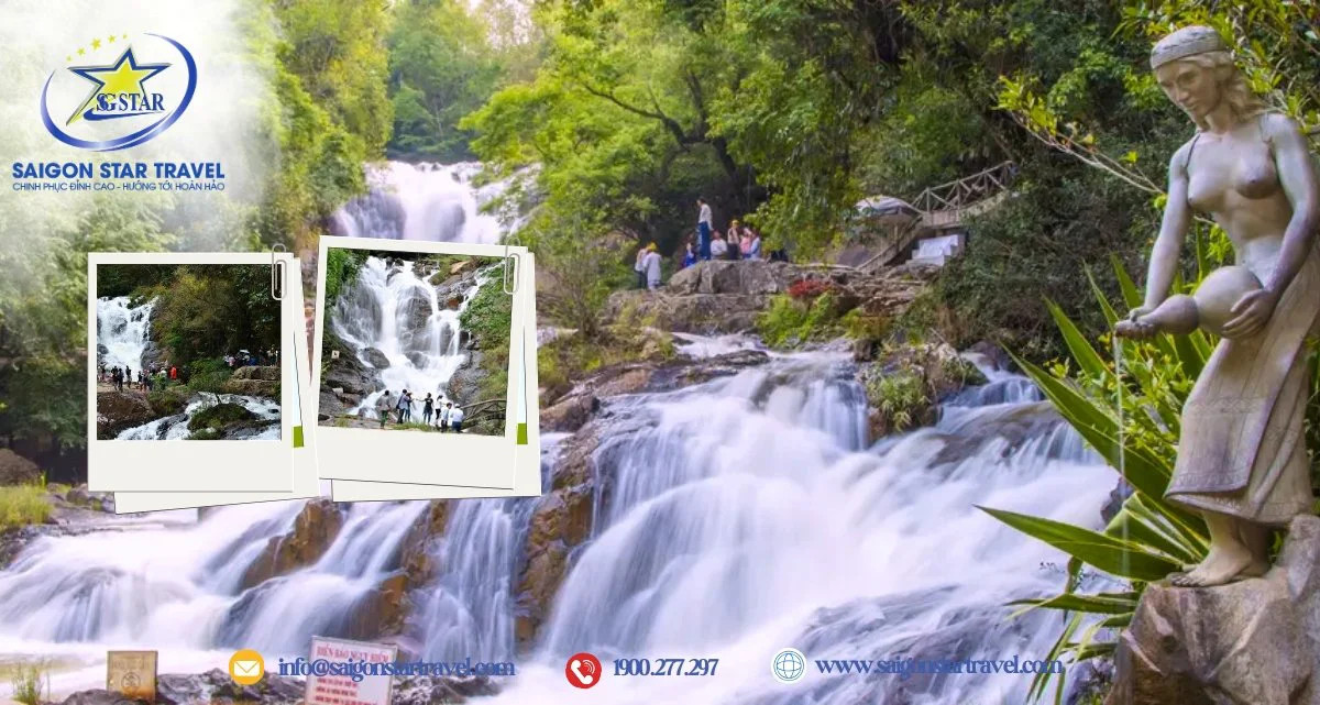 Tour Đà Lạt 3 Ngày 2 Đêm Từ TpHCM: Trọn Gói Khám Phá Xứ Ngàn Hoa 3 Thác Datanla điểm tham quan nổi tiếng với cảnh quan và các hoạt động trải nghiệm
