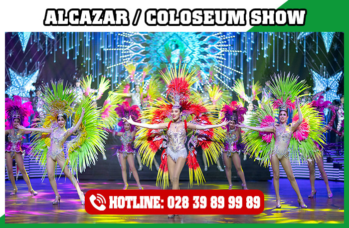 Chương trình biểu diễn nghệ thuật Alcazar Show rực rỡ sắc màu