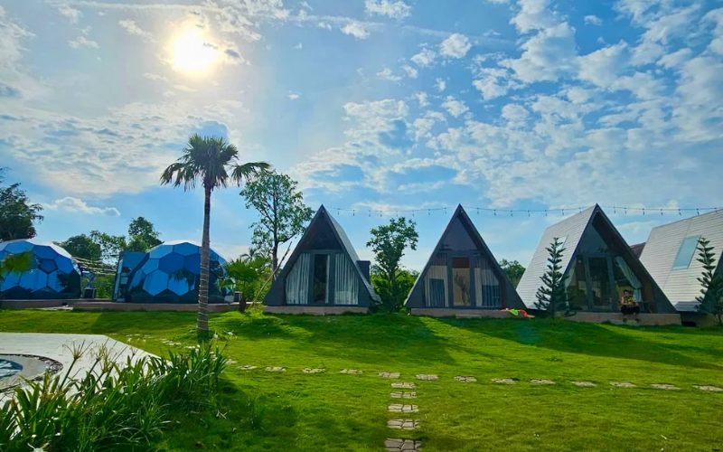 Review Utopia Glamping Thủ Đức chi tiết từ không gian đến chi phí 4 utopia glamping